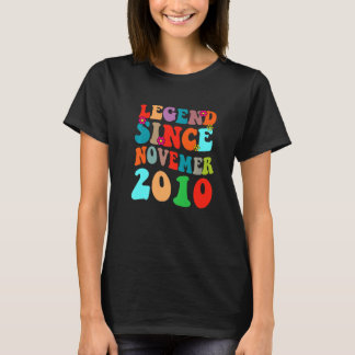Legenda sinds november 2010  Verjaardag Retro T-shirt