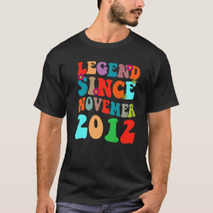 Legenda sinds november 2012  Verjaardag Retro T-shirt