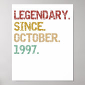 Legenda sinds oktober 1997 poster (Voorkant)