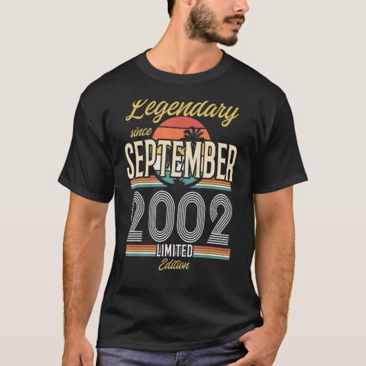 Legenda sinds september 2002 t-shirt (Voorkant)