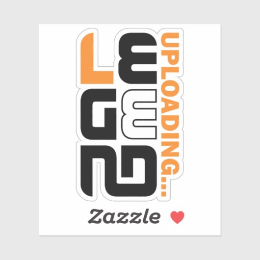 Legenda uploaden.... sticker (Vel)