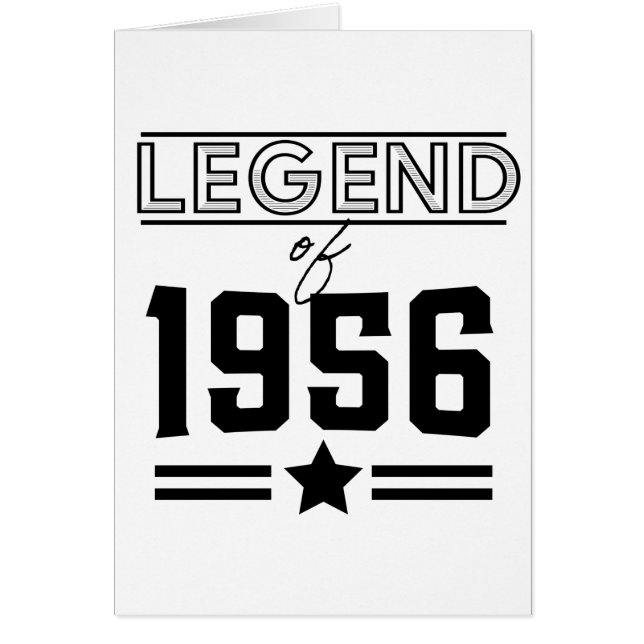  Legenda van 1956 (Voorkant)
