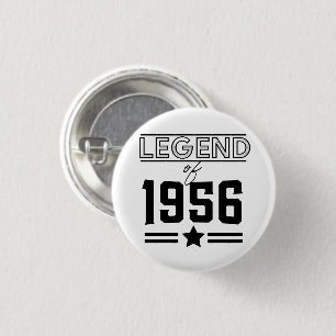  Legenda van 1956 Ronde Button 3,2 Cm
