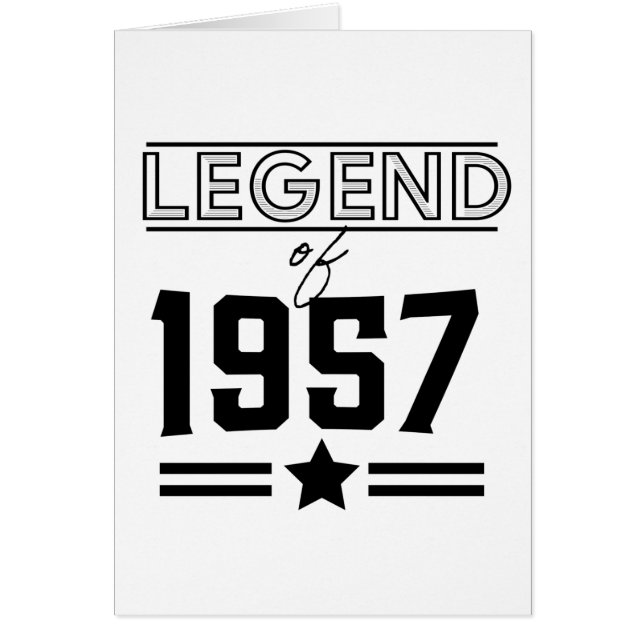  Legenda van 1957 (Voorkant)