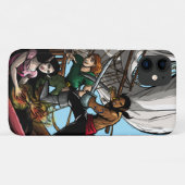 Legenda van Aukera V2 design iPhone case (Achterkant (horizontaal))