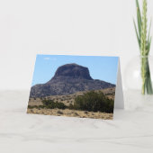 Legenda van Cabezon Peak New Mexico Card Kaart (Voorkant)