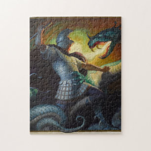 Legenda van Charlemagne: Newell Convers Wyeth Legpuzzel
