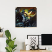 Legenda van Charlemagne: Newell Convers Wyeth Poster (Thuiskantoor)