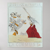 Legenda van de Commune, 1871 Poster (Voorkant)