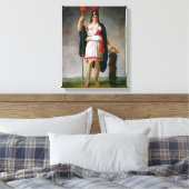 Legenda van de republiek canvas afdruk (Insitu (Slaapkamer))