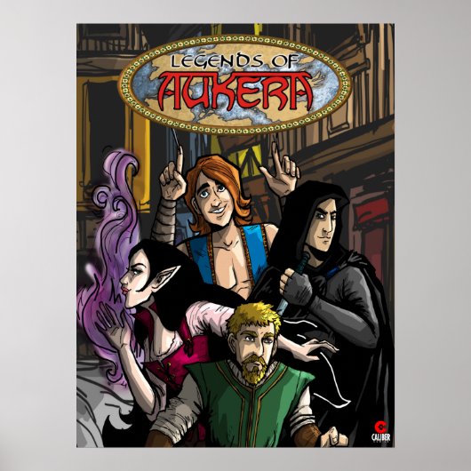 Legenda van het poster Aukera (Voorkant)