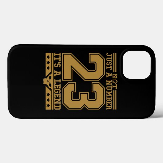 Legenda van nummer 23 Case-Mate iPhone case (Achterkant (horizontaal))