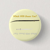 Legenda: Welke kiest u? Ronde Button 3,2 Cm (Voorkant)