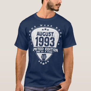 Legenda werd in augustus 1993 gitaar 2087 geboren t-shirt