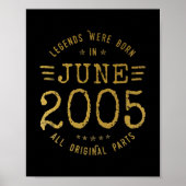 Legenda werd in juni 2005  17e poster (Voorkant)