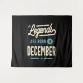 Legenda wordt geboren in december - december 2010 wandkleed (Voorkant (horizontaal))