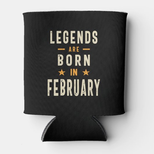 Legenda wordt geboren in februari - februari 2009 blikjeskoeler (Voorkant)