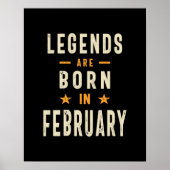 Legenda wordt geboren in februari - februari 2009 poster (Voorkant)