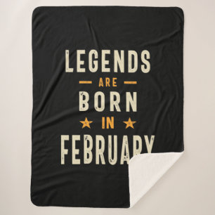 Legenda wordt geboren in februari - februari 2009 sherpa deken