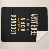 Legenda wordt geboren in februari - februari 2009 sherpa deken (Voorkant (horizontaal))