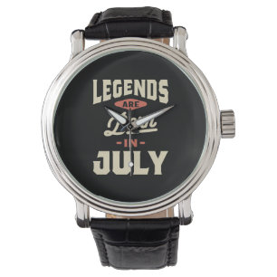 Legenda wordt geboren in juli - juli 2010 horloge