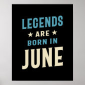 Legenda wordt geboren in juni - juni 2009 poster (Voorkant)