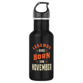 Legenda wordt geboren in november - november 2009 waterfles  (Voorkant)