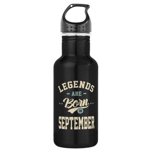 Legenda wordt geboren in september - september 200 waterfles  (Voorkant)