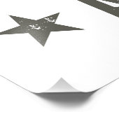 Legenda wordt in augustus geboren foto afdruk (Hoek)