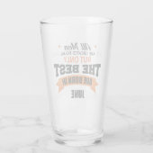 Legenda wordt in juni geboren glas (Achterkant)