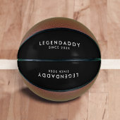 Legendaddy for Legendary Dads simple minimalist Basketbal