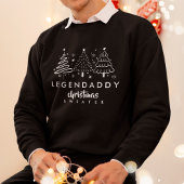 Legendaddy kersttrui voor Dad minimalist Trui