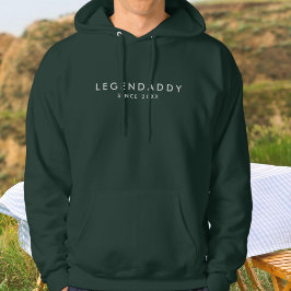 Legendaddy sinds Legendary Dads minimalist Hoodie