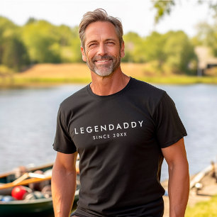 Legendaddy sinds Legendary Dads minimalist T-shirt