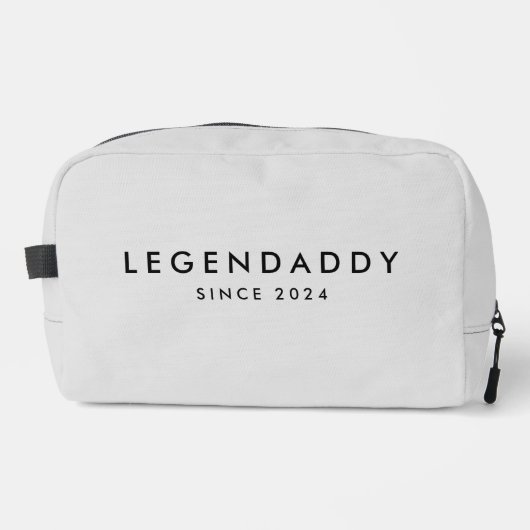 Legendaddy sinds Legendary Dads minimalist Toilettasje (Voorkant)