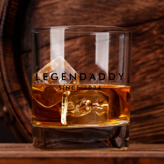 Legendaddy sinds voor de Legendary Dad minimalist Whisky Glas