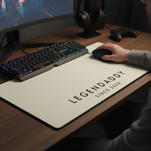 Legendaddy voor Dads Desk Mat