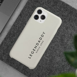 Legendaddy voor Legendary Dads eenvoudige minimali Case-Mate iPhone Case