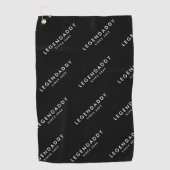 Legendaddy voor Legendary Dads eenvoudige minimali Golfhanddoek (Voorkant)