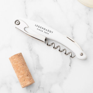 Legendaddy voor Legendary Dads eenvoudige minimali Kurkentrekker