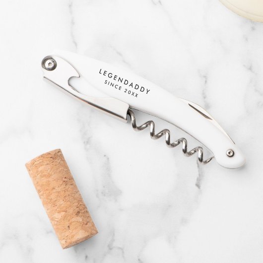 Legendaddy voor Legendary Dads eenvoudige minimali Kurkentrekker
