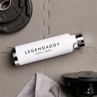 Legendaddy voor Legendary Dads eenvoudige minimali Waterfles