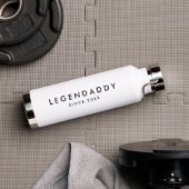 Legendaddy voor Legendary Dads eenvoudige minimali Waterfles