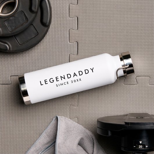 Legendaddy voor Legendary Dads eenvoudige minimali Waterfles