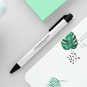 Legendaddy voor Legendary Dads eenvoudige minimali Zwarte Inkt Pen