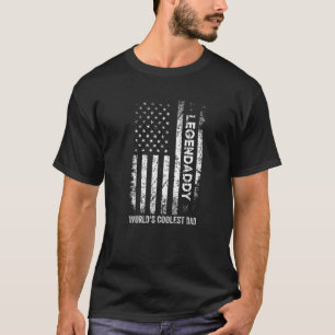 Legendaddy Worlds Coudest Dad , Funny Vaderdag T-shirt