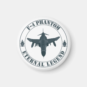 Legendair F-4 Phantom gevechtsvliegtuig Magneet