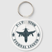 Legendair F-4 Phantom gevechtsvliegtuig Sleutelhanger (Achterkant)