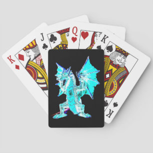 Legendair Oceaanmonster Stralende Fantasy Shuffle  Pokerkaarten