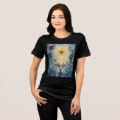 Legendaire Argentijnse Voetbal Tribut Tri-Blend Shirt (Voorkant volledig)